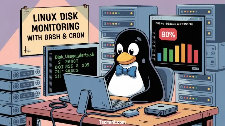 Disk Usage Monitoring Script in Linux